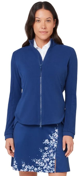 Callaway Lightweight Full Zip sweatshirt femme, blue depths
