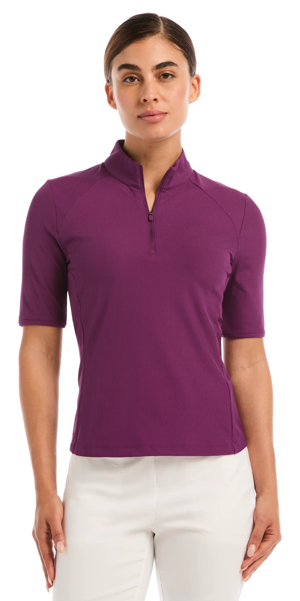 Callaway Rib Play polo femme, gloxinia