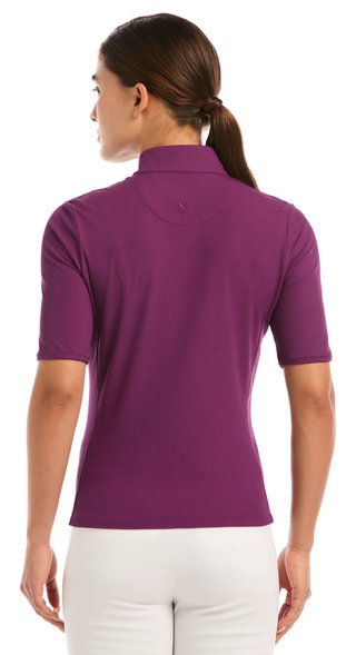 Callaway Rib Play polo femme, gloxinia