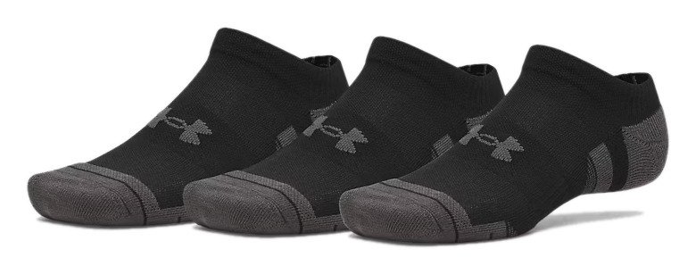Under Armour Performance Tech No Show chaussettes homme, 3pack, noir