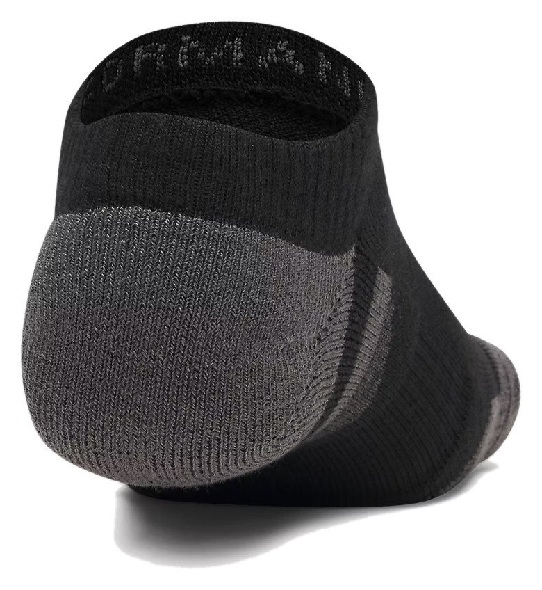 Under Armour Performance Tech No Show chaussettes homme, 3pack, noir