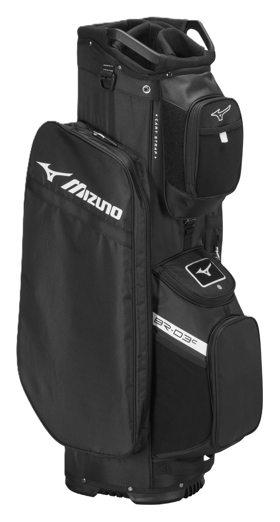 Mizuno 26 BR-D3 cart bag, noir/blanc