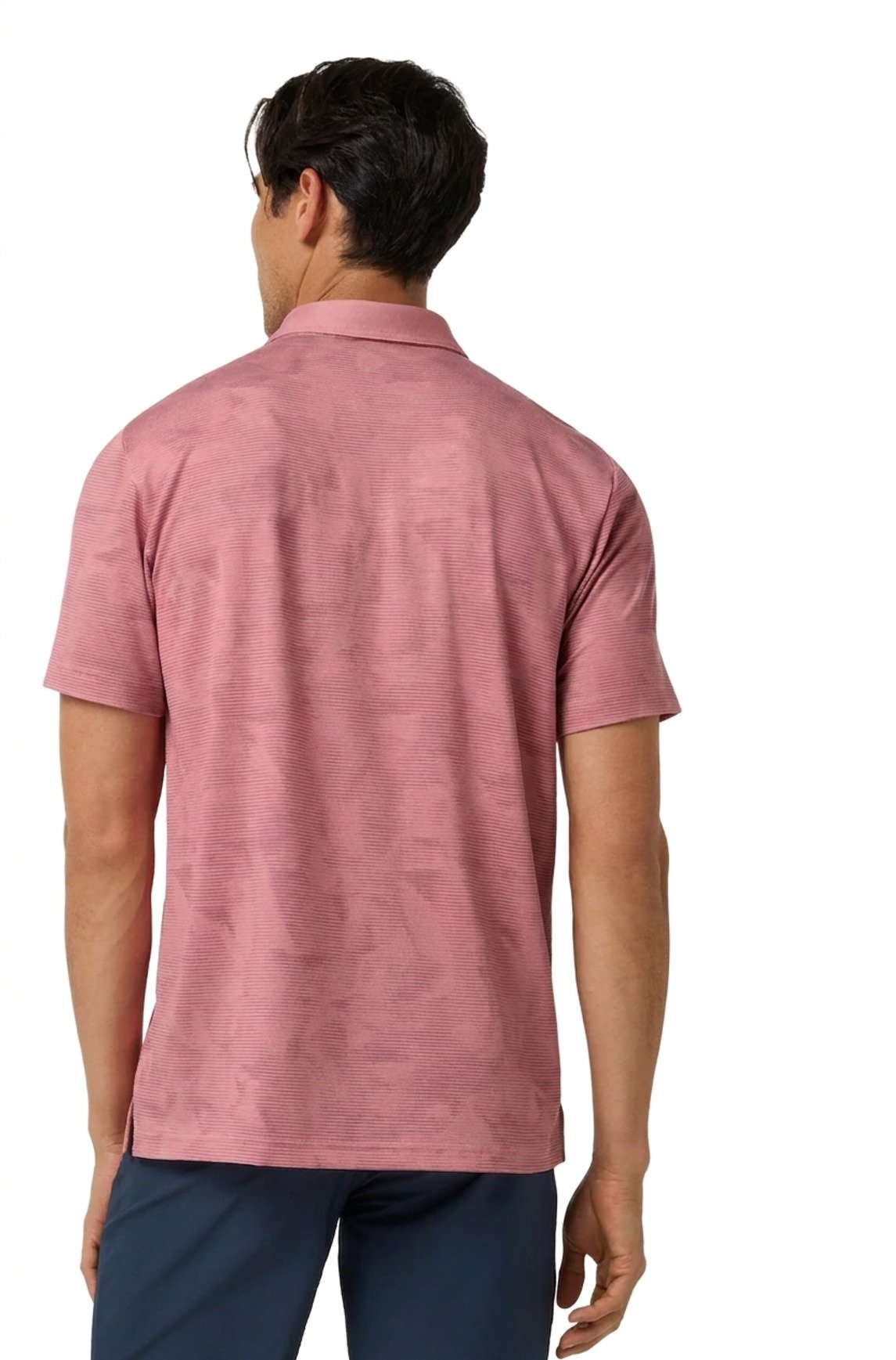 Travis Mathew Featherweight Backnine polo homme, mauveglow