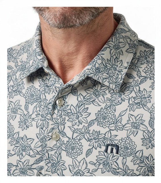 Travis Mathew Featherweight Sunbeam polo homme, italian sand