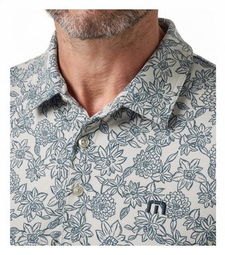 Travis Mathew Featherweight Sunbeam polo homme, italian sand