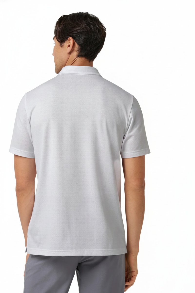 Travis Mathew Featherweight Trophy Ready polo homme, blanc