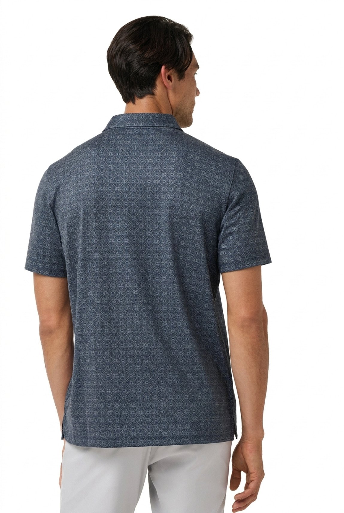 Travis Mathew Featherweight Trophy Ready polo homme, total eclipse
