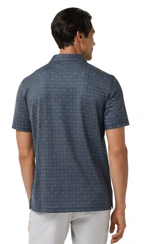 Travis Mathew Featherweight Trophy Ready polo homme, total eclipse