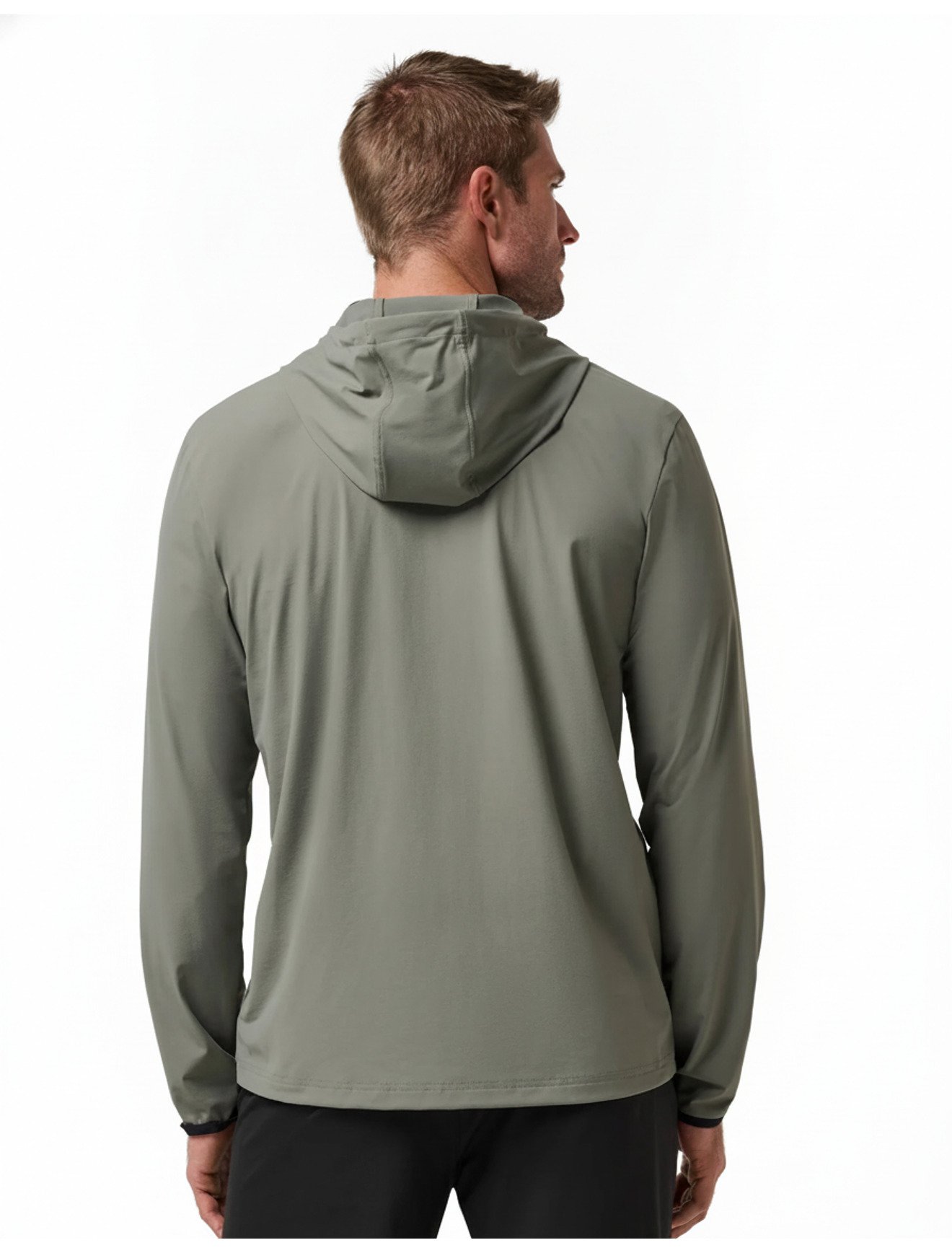 Travis Mathew Hero Hour Tech sweat à capuche homme, dark olive