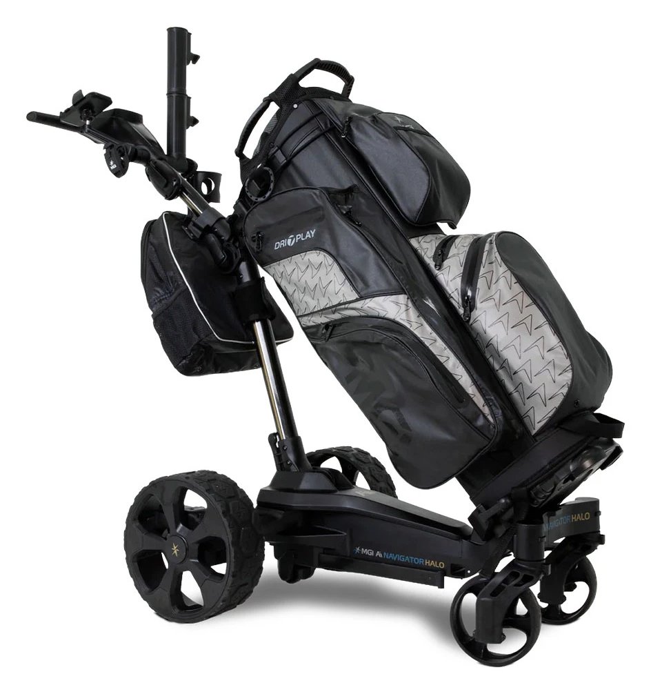 MGI Ai Halo chariot de golf électrique 2026, noir (Lithium 24v 299Wh)