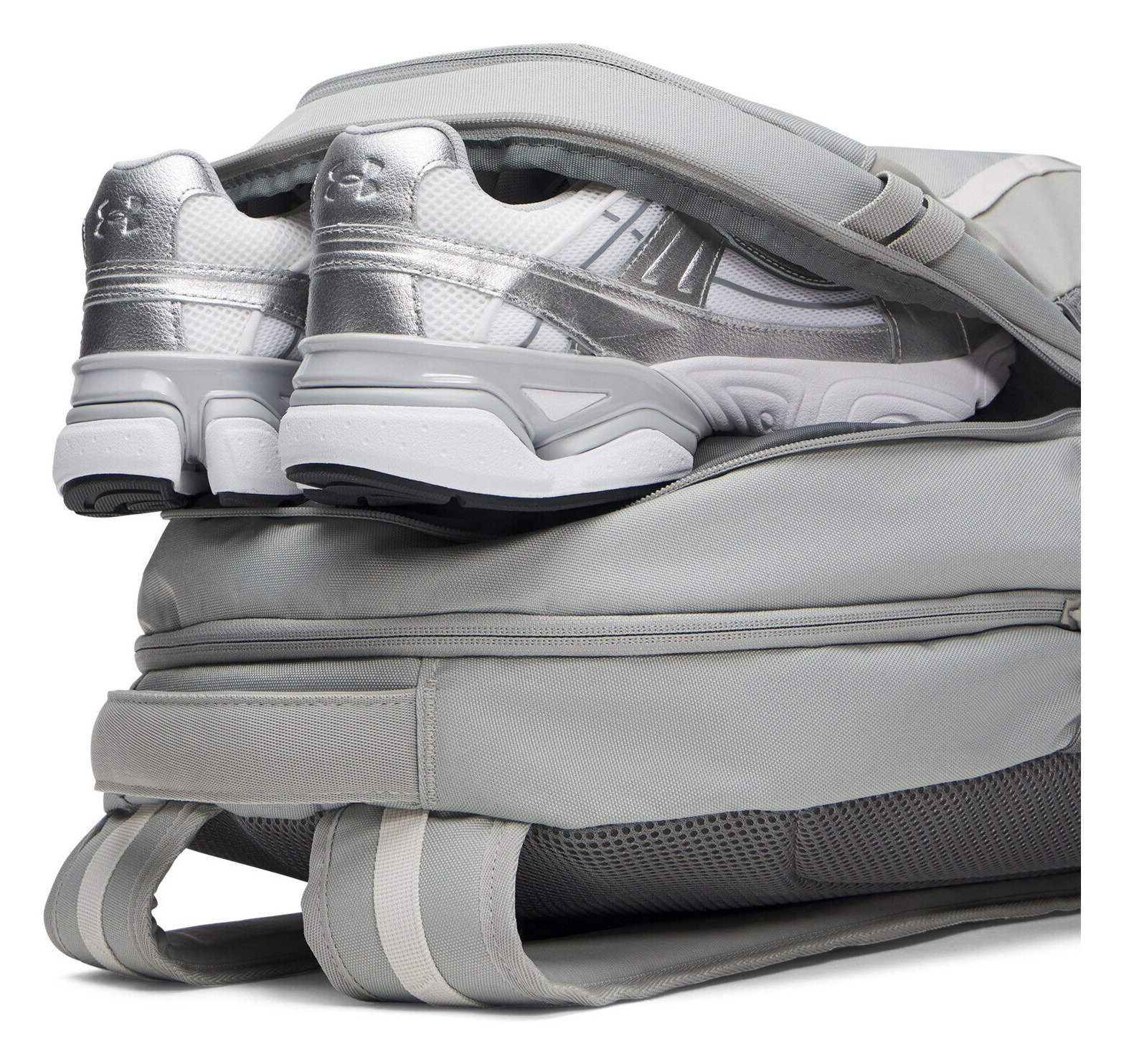 Under Armour Hustle 6.0 Backpack unisexe, titanium
