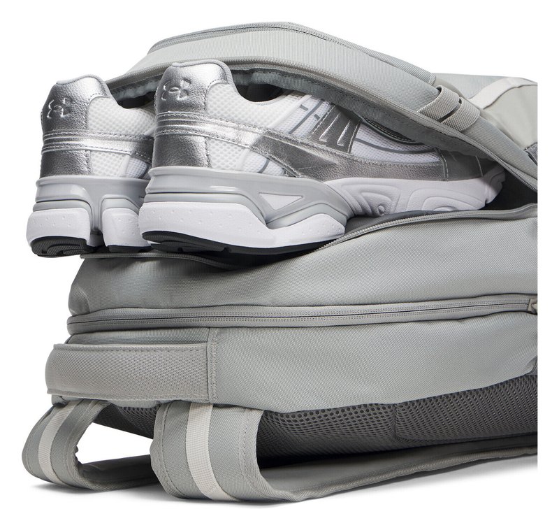 Under Armour Hustle 6.0 Backpack unisexe, titanium