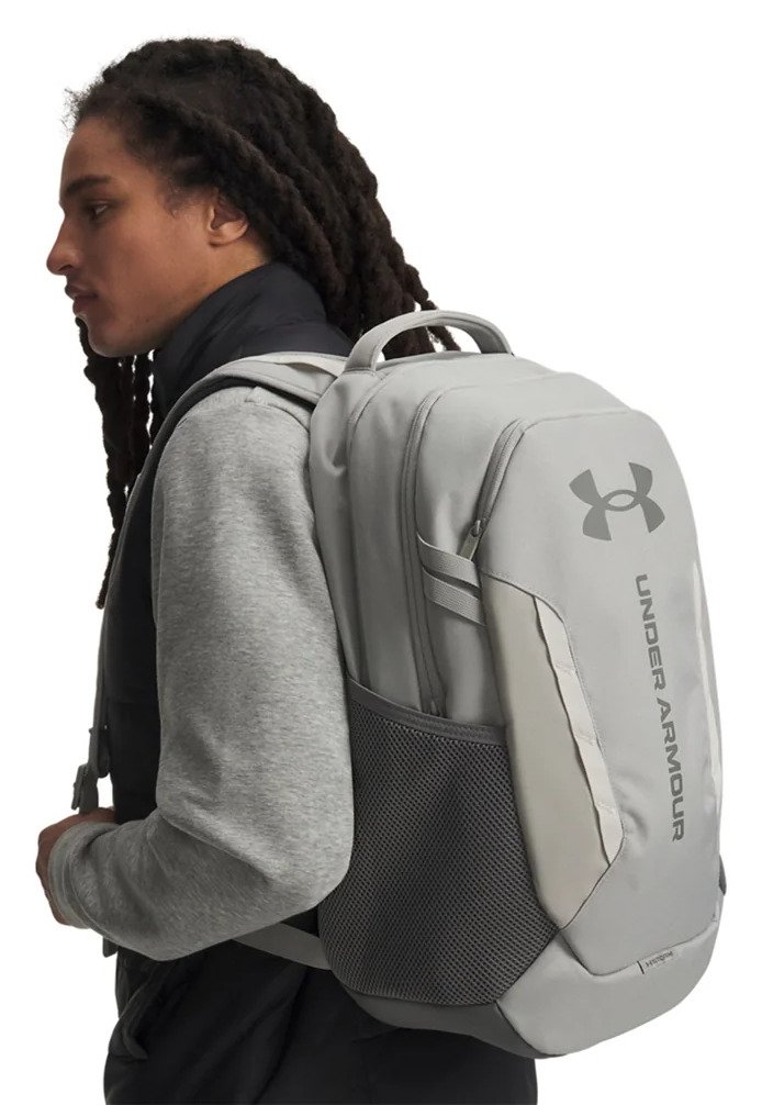 Under Armour Hustle 6.0 Backpack unisexe, titanium