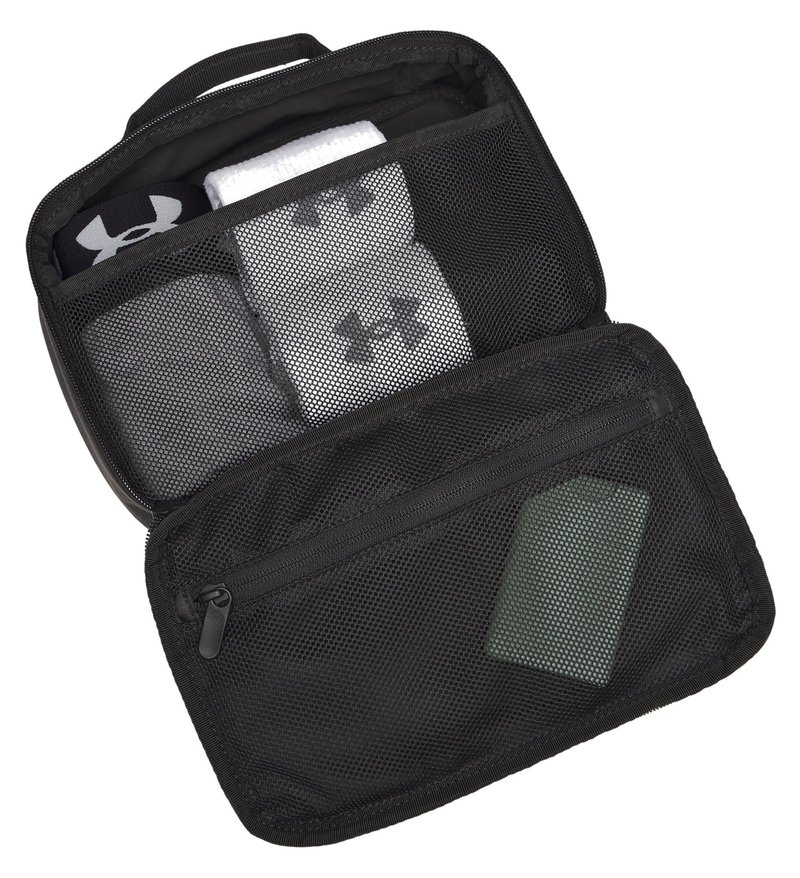 Under Armour Hustle Travel Kit, noir