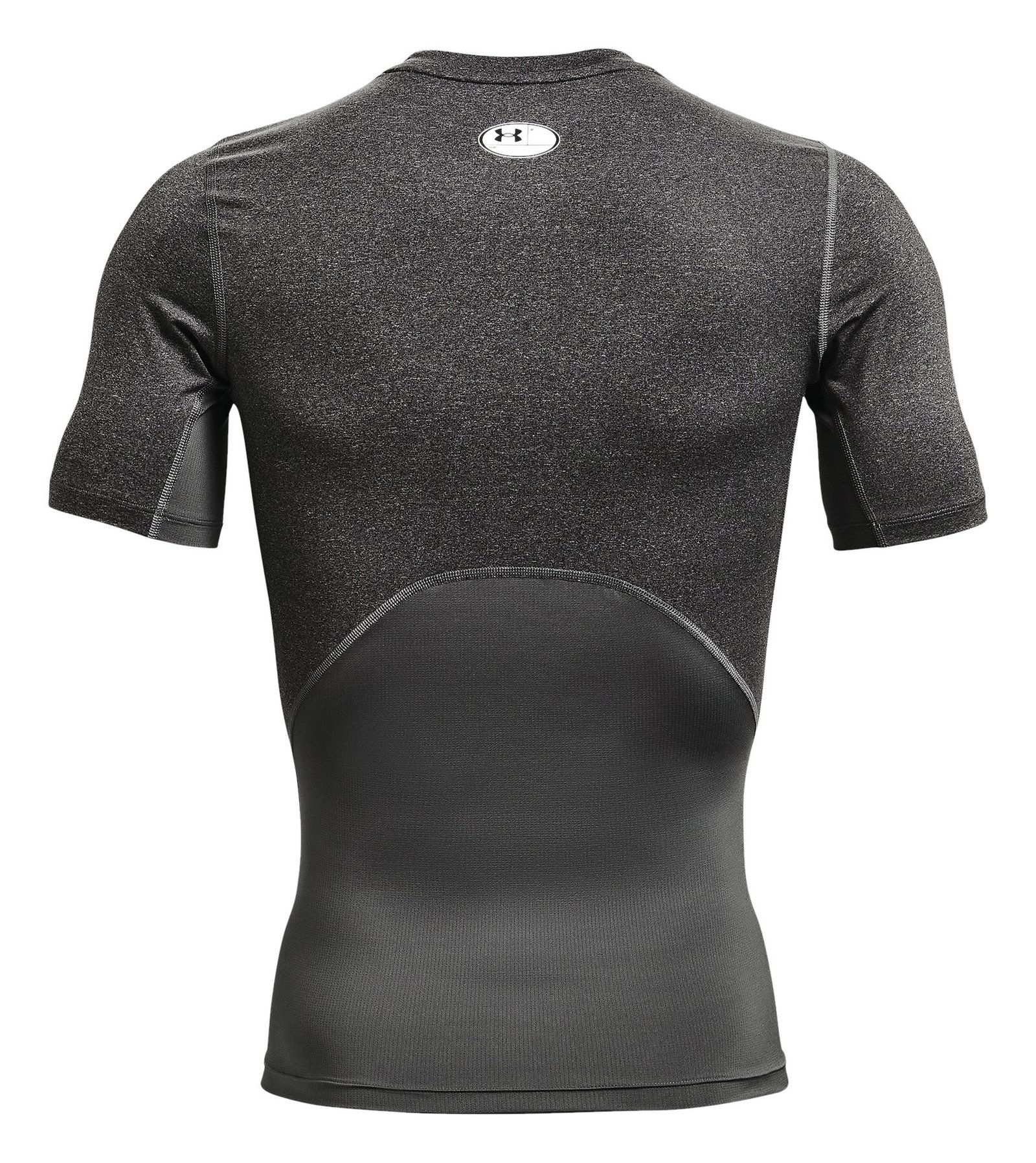 Under Armour HeatGear haut de compression homme, carbon heather