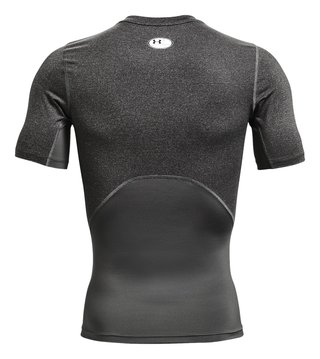Under Armour HeatGear haut de compression homme, carbon heather