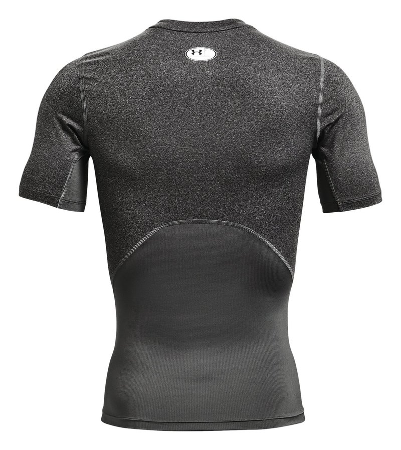 Under Armour HeatGear haut de compression homme, carbon heather