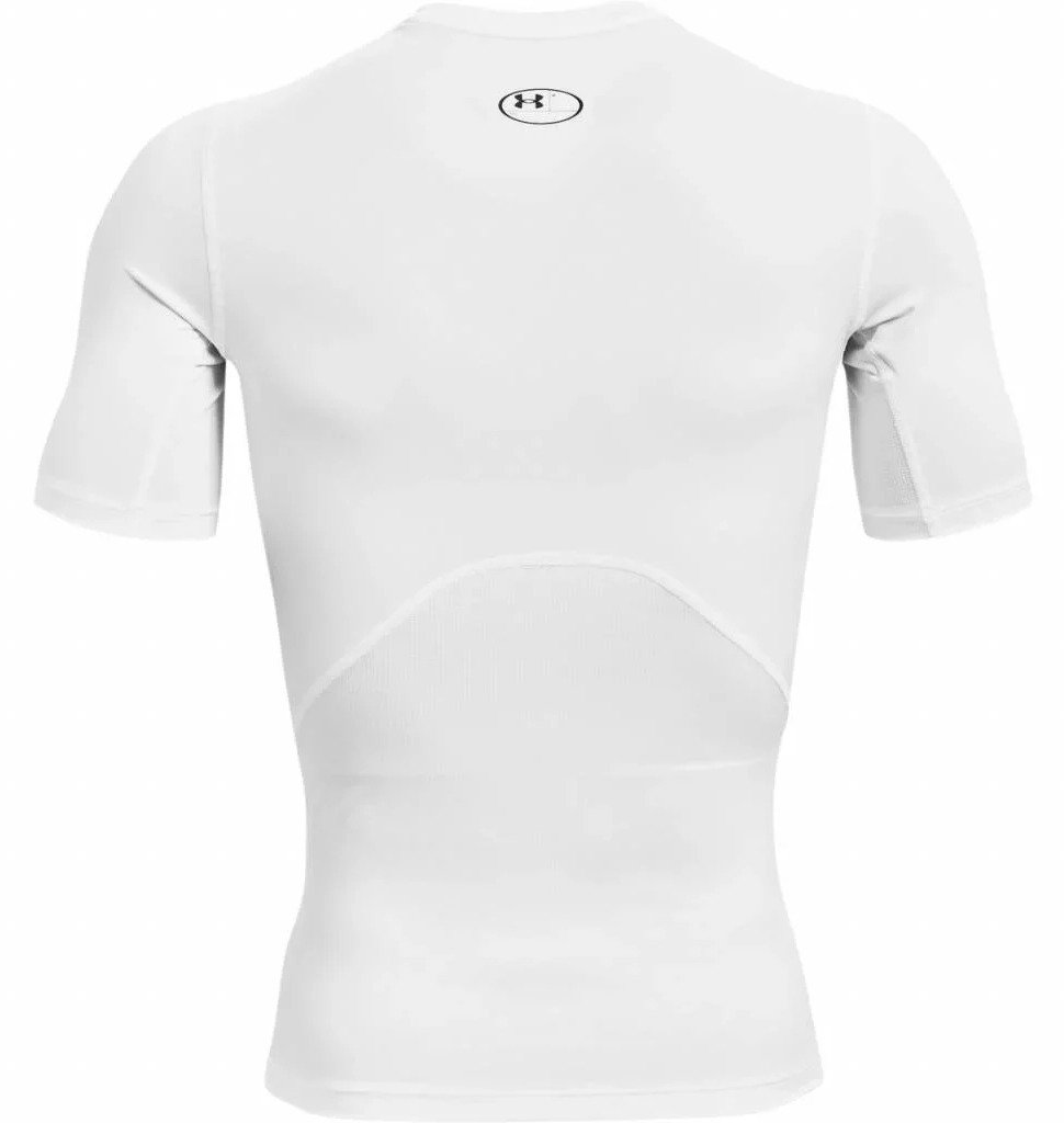 Under Armour HeatGear haut de compression homme, blanc