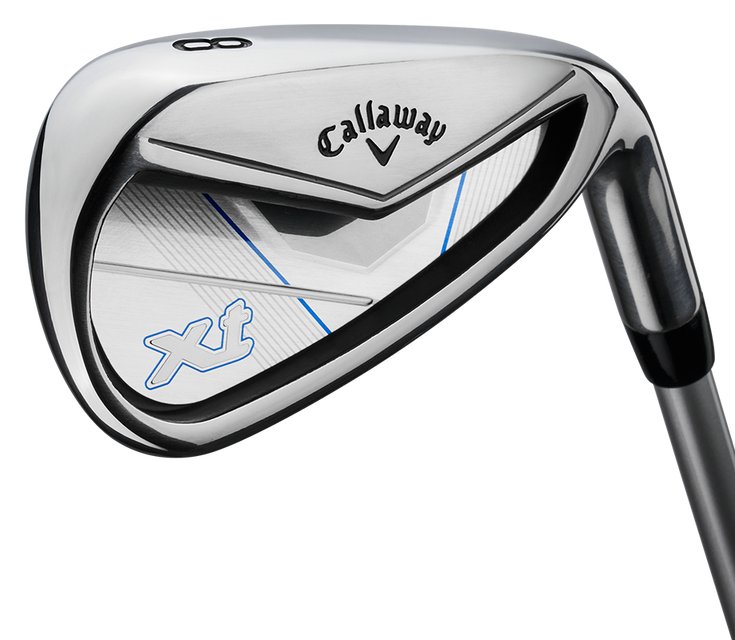 Callaway XT 26 11PC junior set de golf, acier/graphite, bleu/blanc