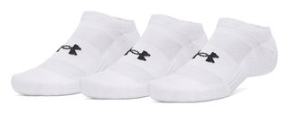 Under Armour Performance Cotton unisex chaussettes (3pack), blanc/ultimate black