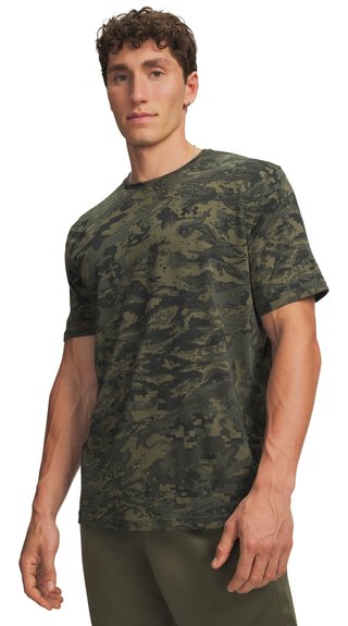 Under Armour ABC Camo SS t-shirt homme, marine OD green/noir