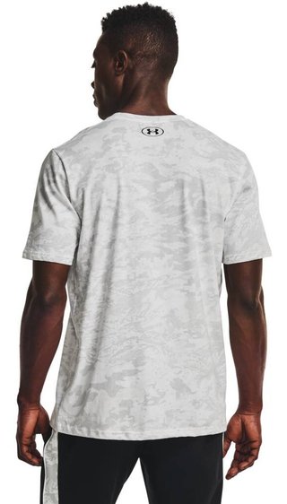Under Armour ABC Camo SS t-shirt homme, blanc/noir