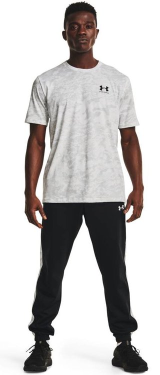 Under Armour ABC Camo SS t-shirt homme, blanc/noir