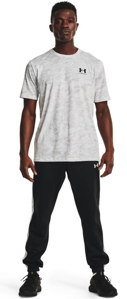 Under Armour ABC Camo SS t-shirt homme, blanc/noir