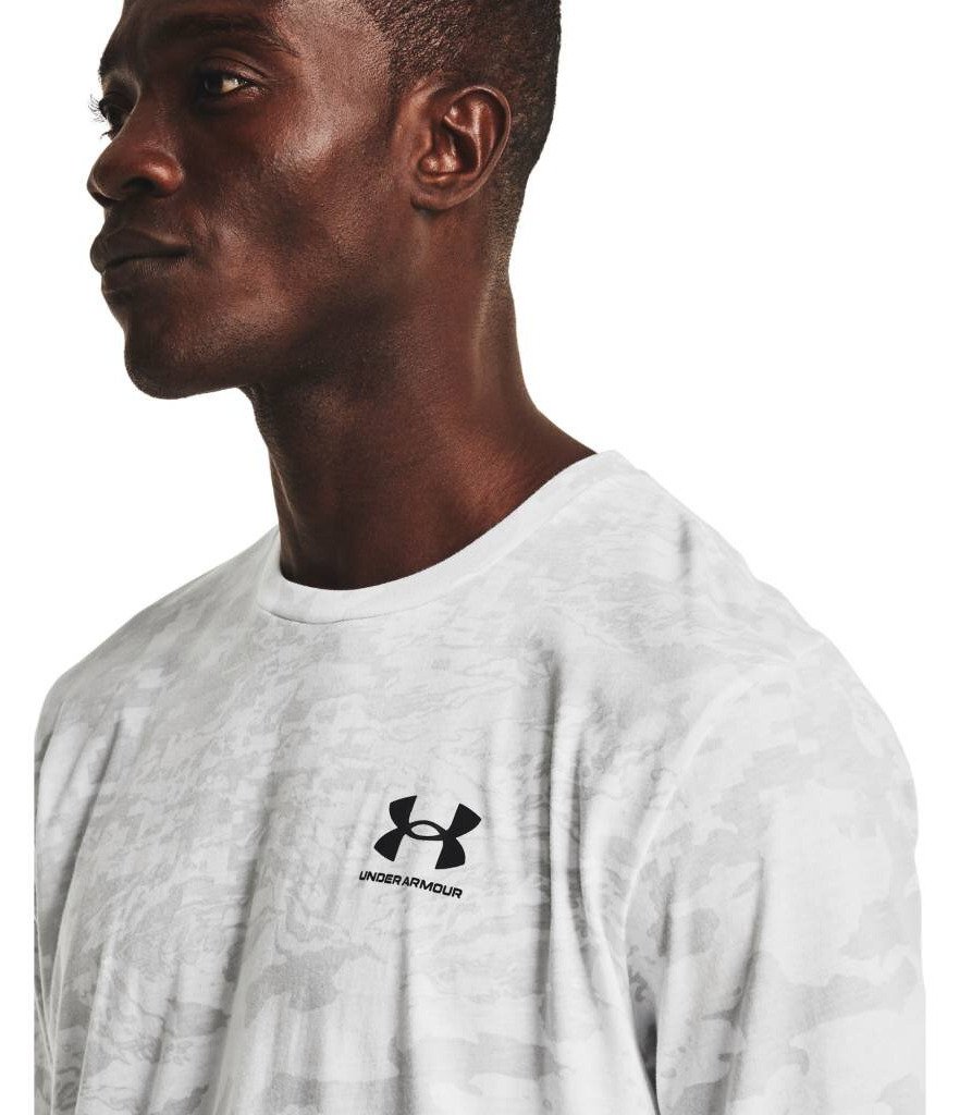 Under Armour ABC Camo SS t-shirt homme, blanc/noir