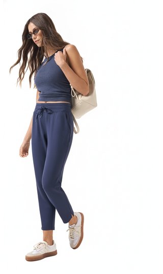 Travis Mathew Skyloft Soft Ankle pantalon femme, navy blazer