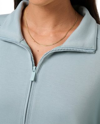 Travis Mathew Skyloft Soft Half Zip Pullover sweat femme, slate