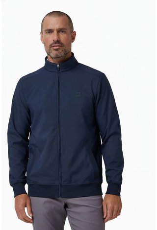 Travis Mathew Open To Close 2.0 Full Zip veste homme, total eclipse