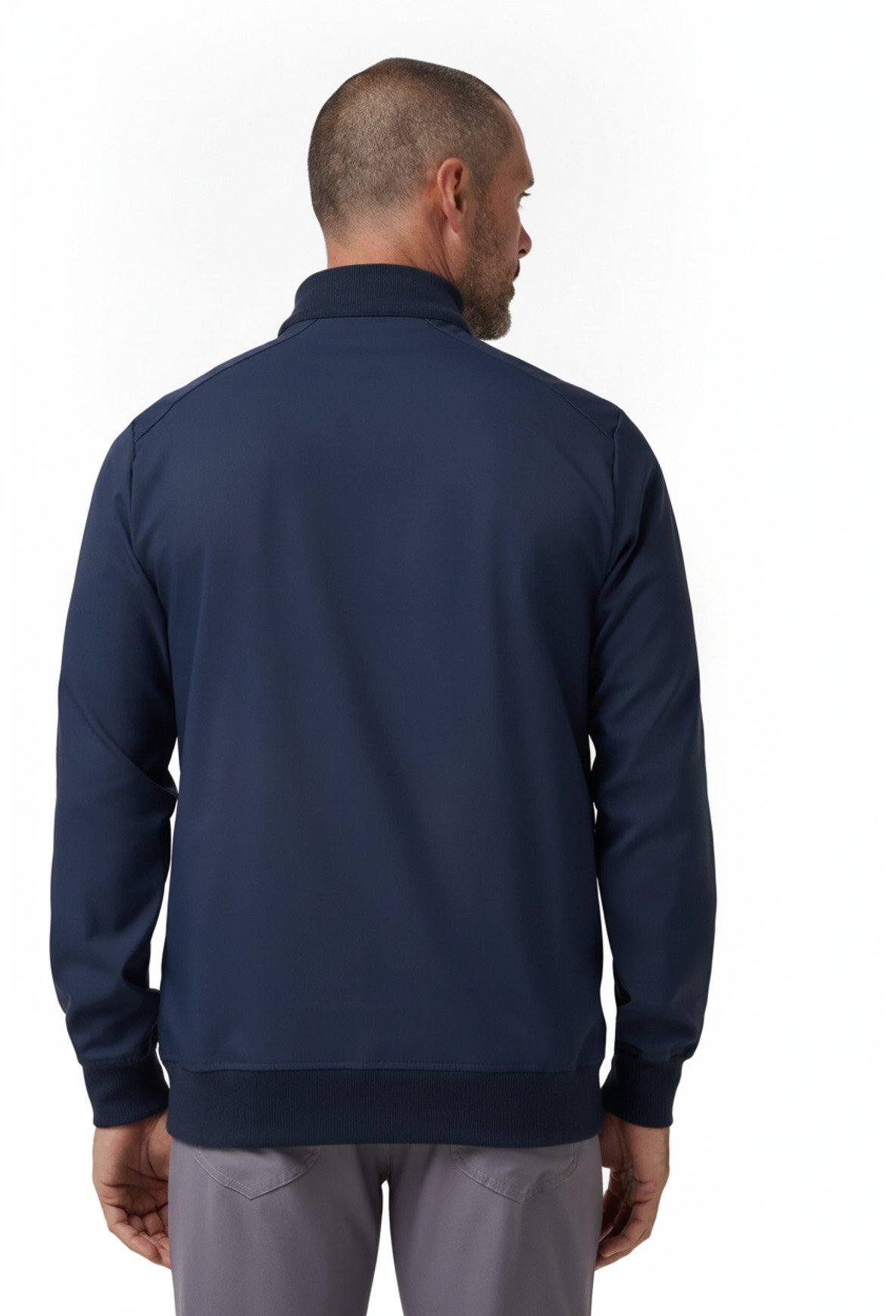 Travis Mathew Open To Close 2.0 Full Zip veste homme, total eclipse
