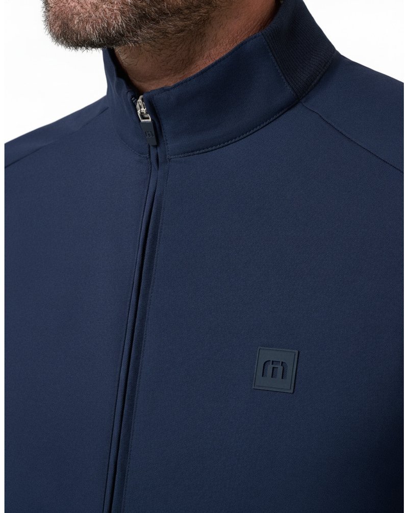 Travis Mathew Open To Close 2.0 Full Zip veste homme, total eclipse