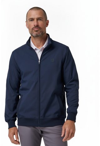 Travis Mathew Open To Close 2.0 Full Zip veste homme, total eclipse