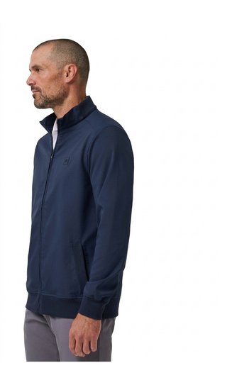 Travis Mathew Open To Close 2.0 Full Zip veste homme, total eclipse