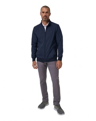 Travis Mathew Open To Close 2.0 Full Zip veste homme, total eclipse