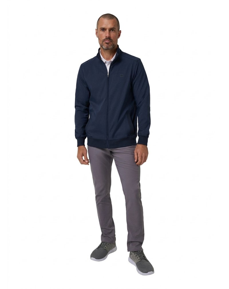 Travis Mathew Open To Close 2.0 Full Zip veste homme, total eclipse