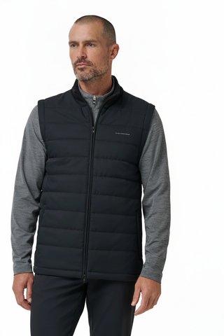 Travis Mathew Point Of Sail gilet homme, noir