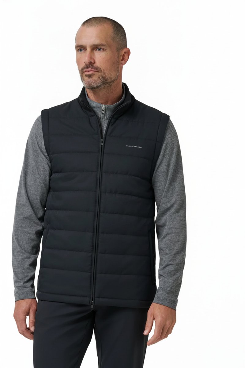 Travis Mathew Point Of Sail gilet homme, noir