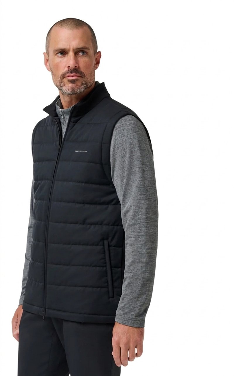 Travis Mathew Point Of Sail gilet homme, noir