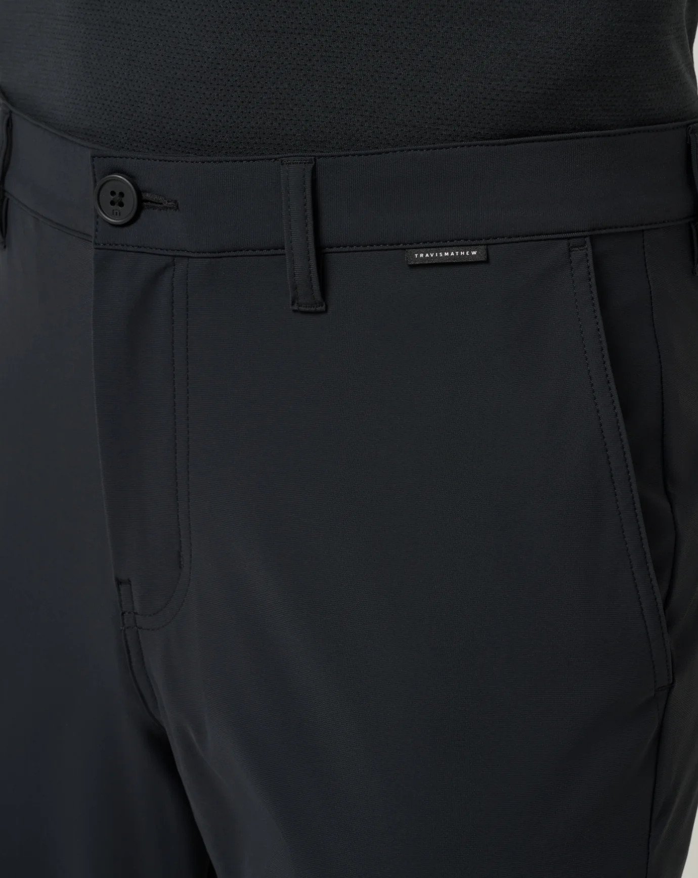 Travis Mathew Hero Hour Golf pantalon homme, noir