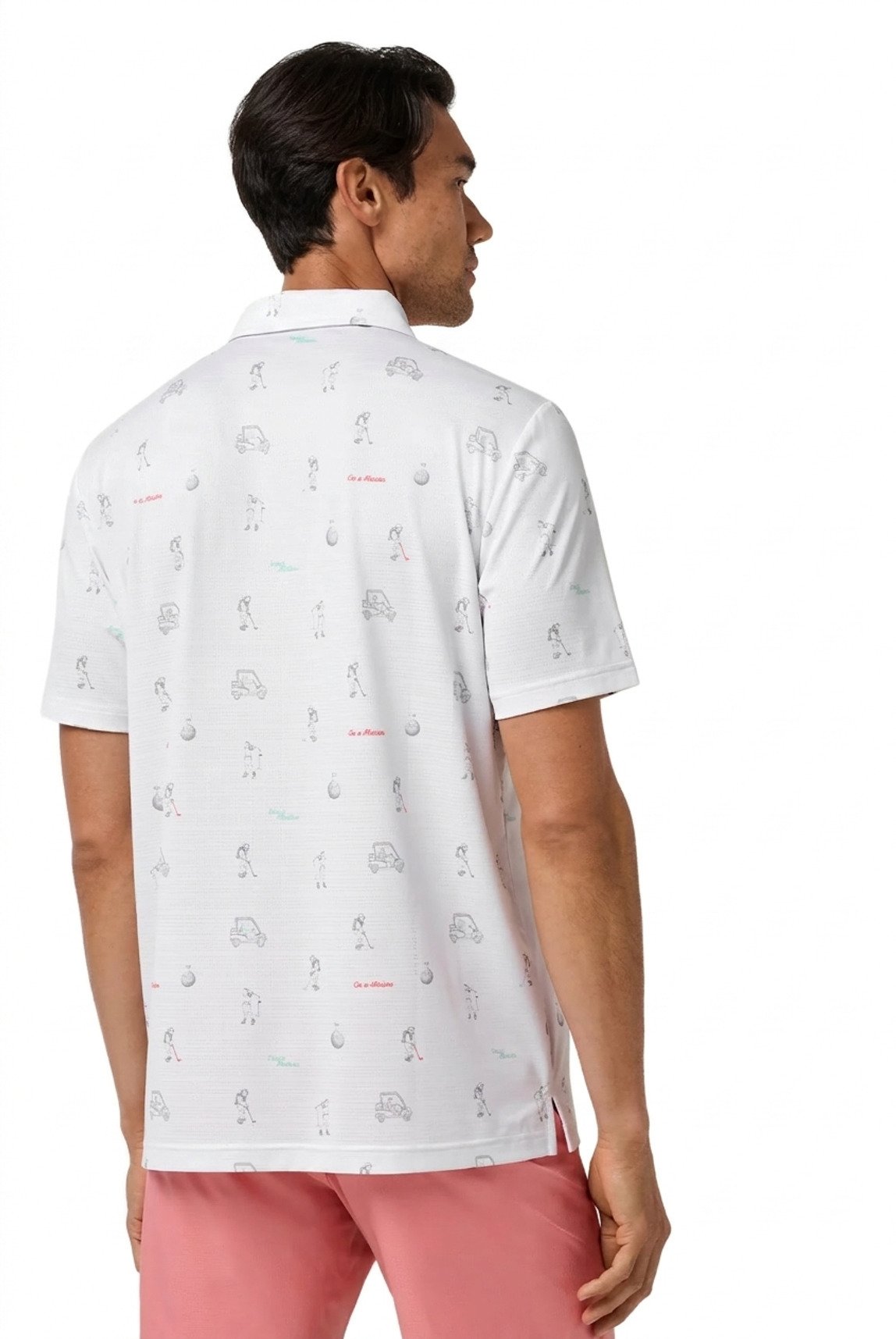 Travis Mathew On A Mission polo homme, blanc