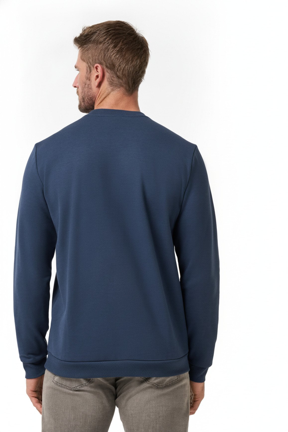 Travis Mathew TM Varsity Club Crew sweat homme, total eclipse