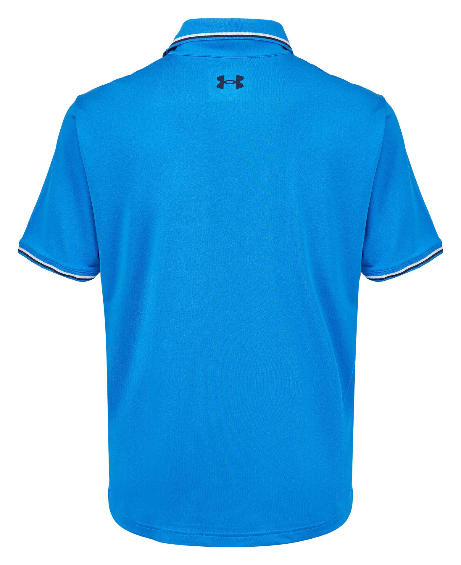 Under Armour Playoff 3.0 Rib polo homme, blue atlantis