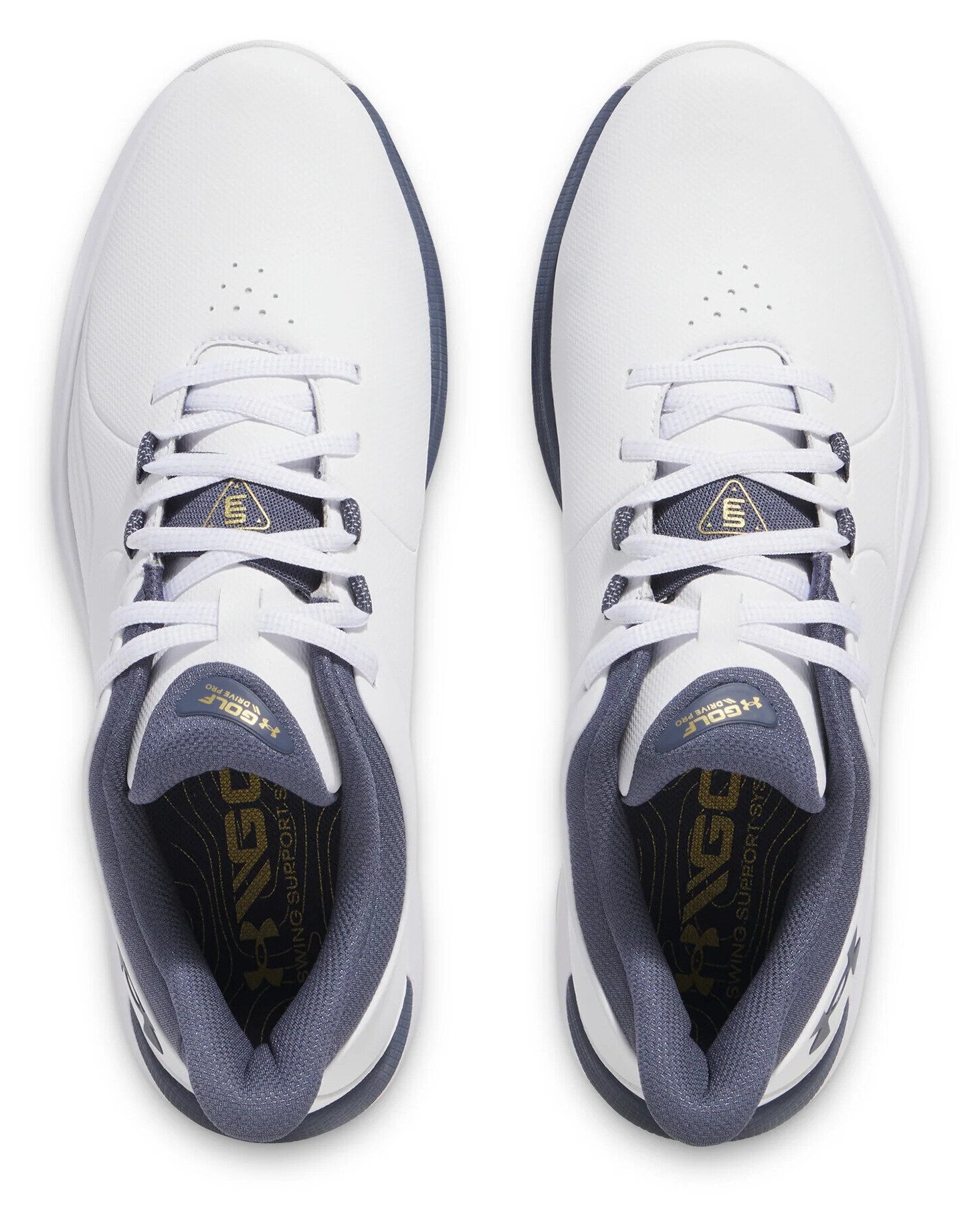 Under Armour Drive Pro SL Wide chaussures de golf homme, blanches