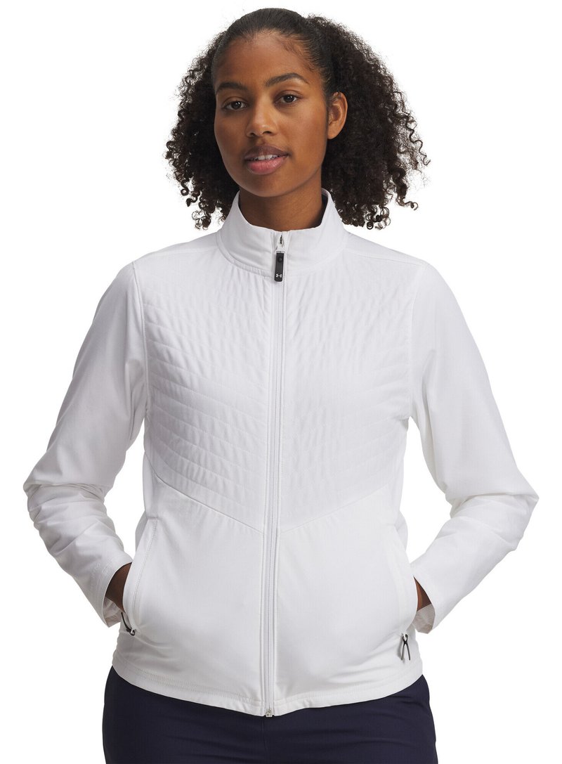 Under Armour Drive Pro FZ veste femme, blanc/noir