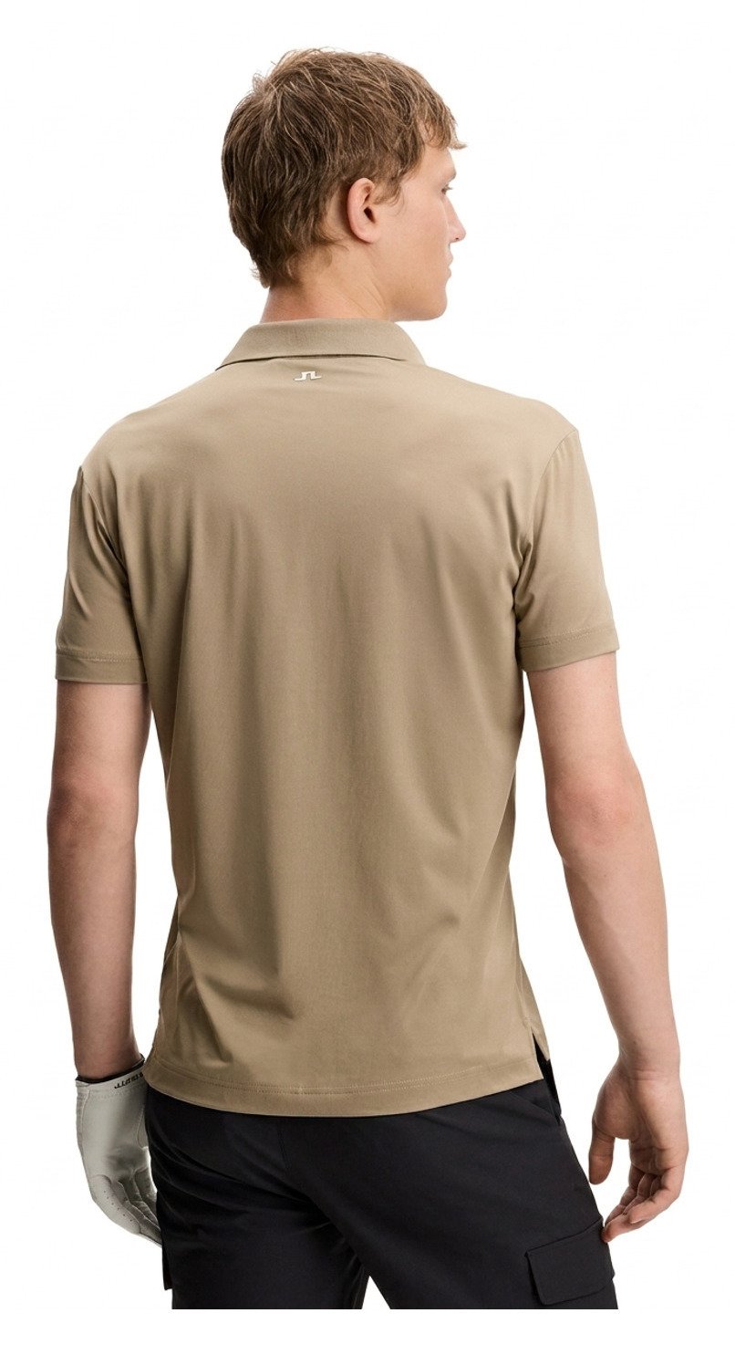 J.Lindeberg Bridge polo homme, brindle
