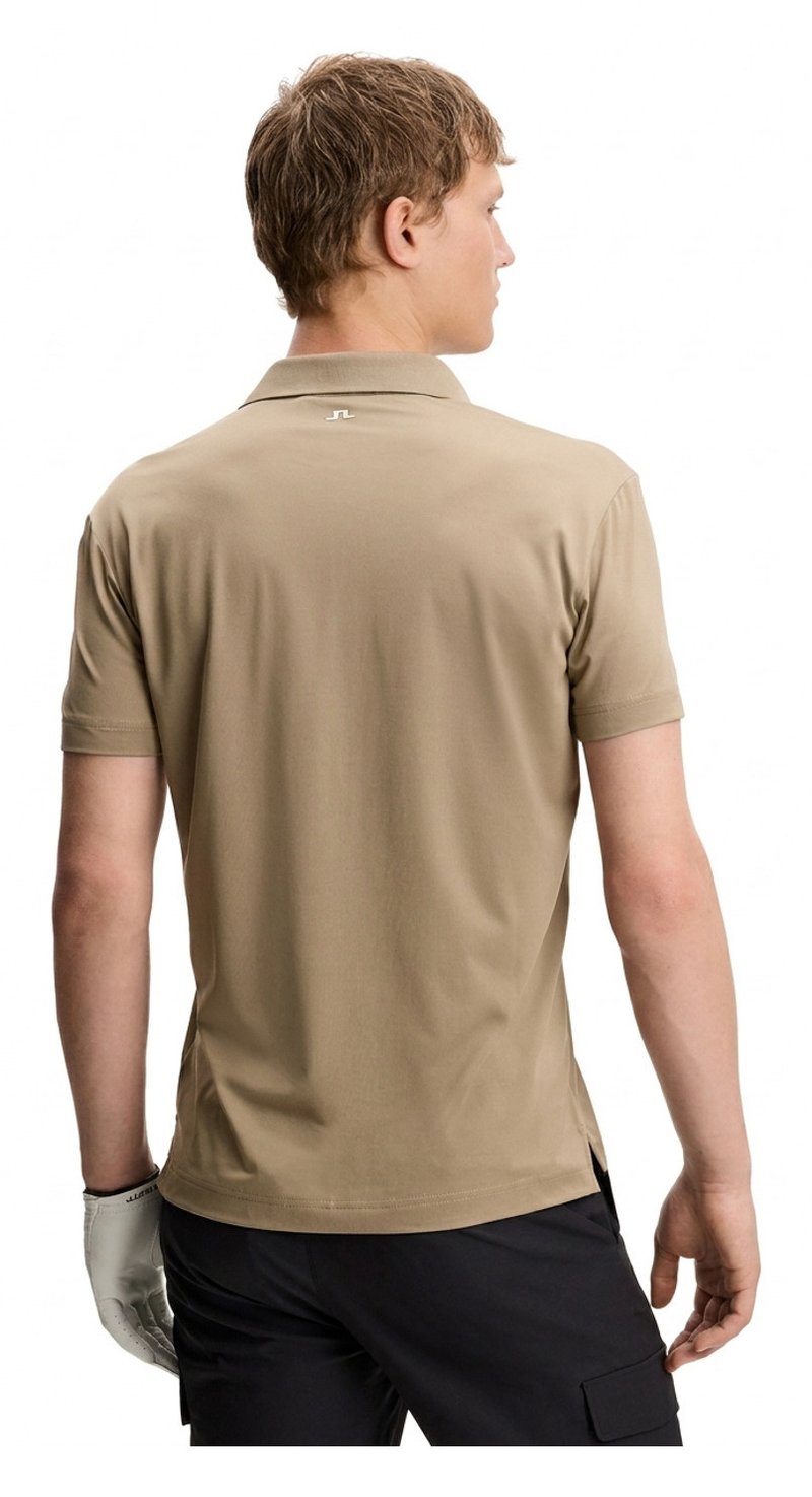 J.Lindeberg Bridge polo homme, brindle