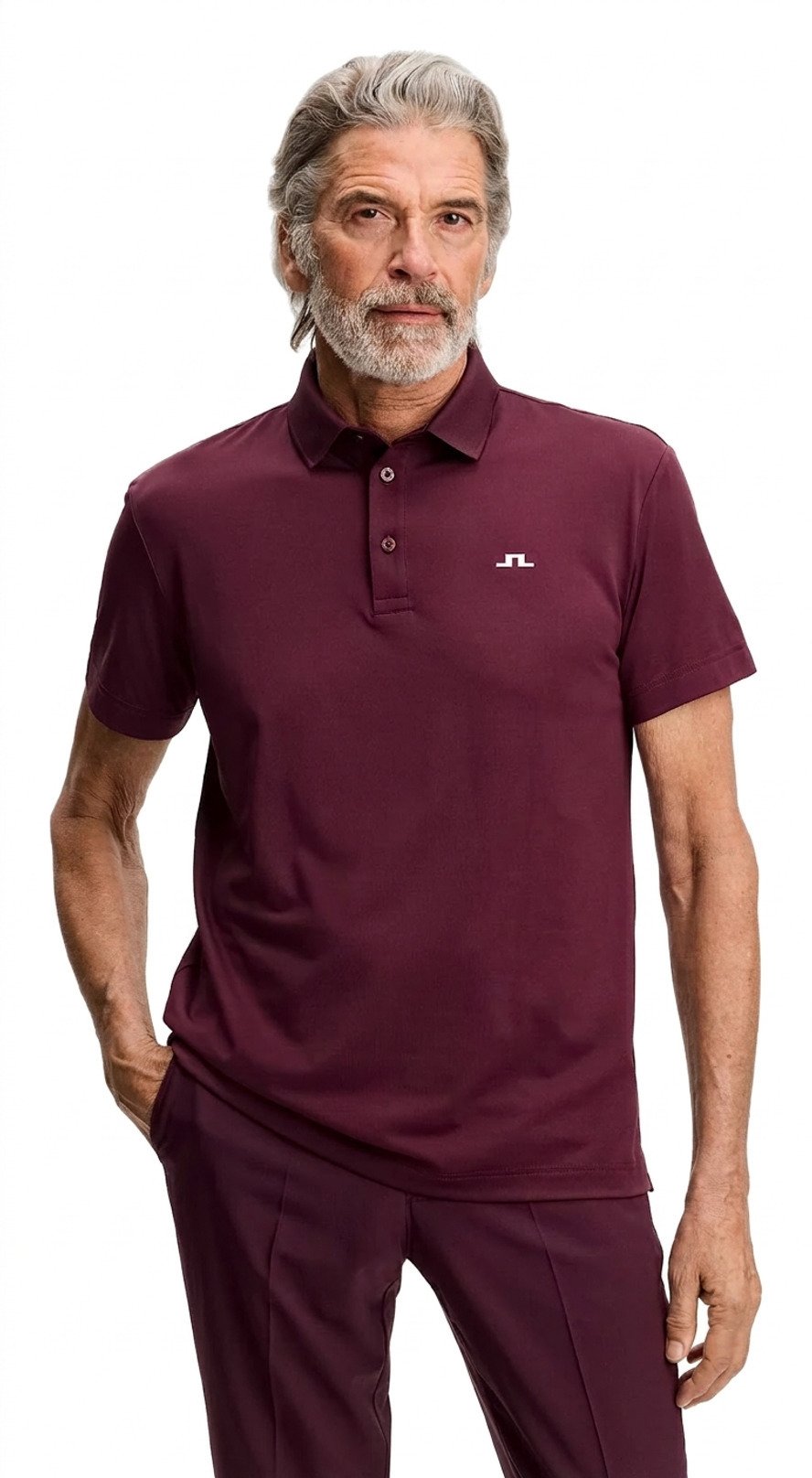 J.Lindeberg Bridge polo homme, winetasting